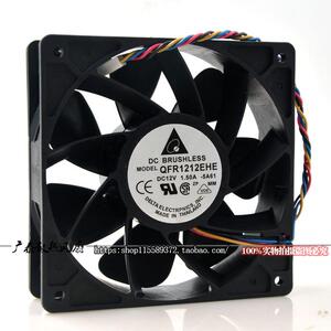 正品台达 QFR1212EHE 12038 12V 1.5A 暴力风扇 4针PWM 散热风扇