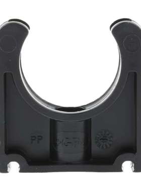 Fischer 167061038 PP 黑色管夹 0.63英寸 x 2英寸 x 1.42英寸 0.