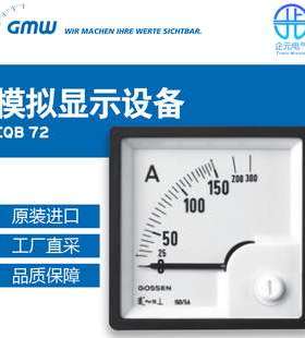 德国Gossen Muller&Weigert /GMW 模拟显示设备EQB72 多型号