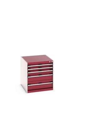 Bott 40027007.24V 5 钢箱 700mm x 750mm x 650mm 红色