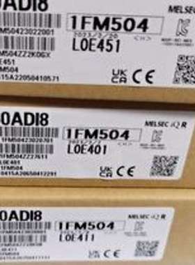 三菱 iQ-R系列入门级CPU模块 R00CPU 40k字节程序存储器