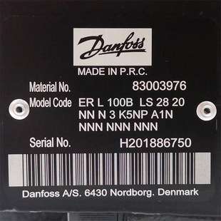 ERK100BLS2820NNN3K5NPA1NNNNNNNNNN # Danfoss//丹佛斯 液压泵