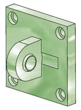 SMC C5032 男后Clevis C5032 尺寸为32毫米