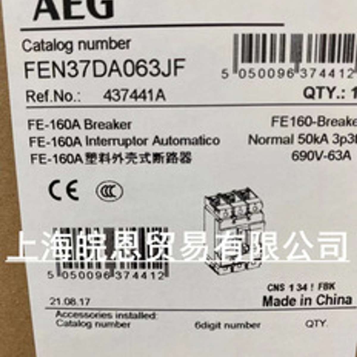 德国FDN36MC100GD FDN436MC003E FDN436MC007E FD160系列AEG