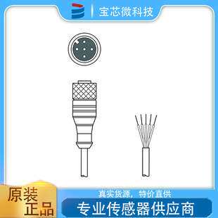 德国Leuze劳易测 连接电缆 KB 008-3000A