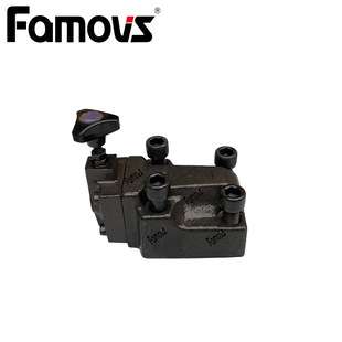 RV-10G-4台湾Famovs液压板式溢流阀调压阀安全阀总压力140-315kg
