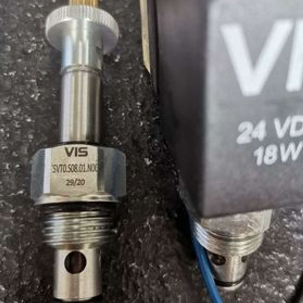 VIS 插装阀 SVT0.S08.01.N00 电动止回阀 DC24V线圈 插式电磁阀