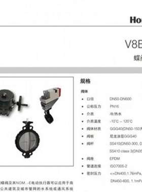 霍尼韦尔DN80 V4BFW16-080/OM-1-E开关型电动蝶阀 霍尼韦尔蝶阀