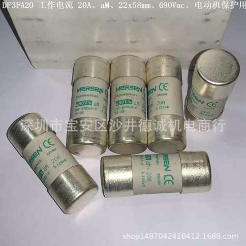 DF3FA06 工作电流 6A、aM、690V、22x58mm、马达保护