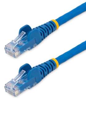 Startech N6LPATCH50CMBL 星科 0.5米Cat6蓝RJ45转公RJ45公头U/UT