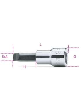 BETA 910LP 1,2X6,5 带槽螺丝刀头 1.2 x 6.5 毫米 尖头