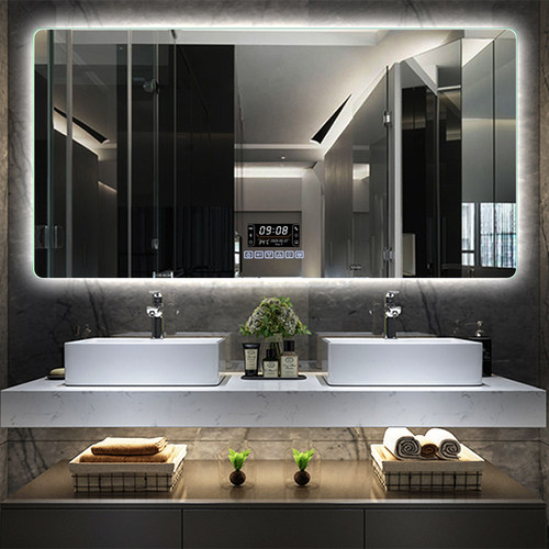 LED智能浴室防雾背光智能镜