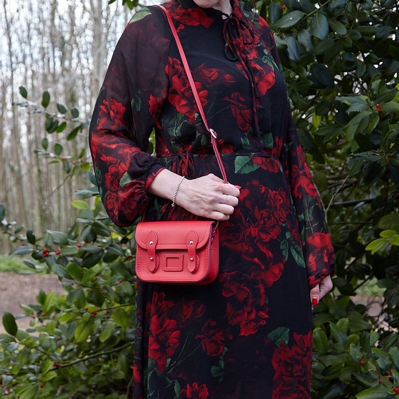 Cambridge Satchel Cambridge United Kingdom Tiny Satchel Mini Postman Messenger Bags Red skinin the Leather/Lady bags/Men's bag, Ms. bags  category - from Buy2taobao.com to provide professional Taobao agent buy service