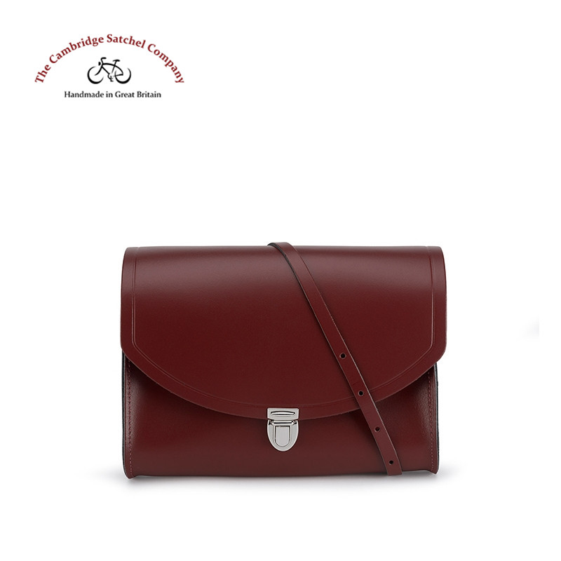 Cambridge SatchelÓ¢¹ú½£ÇŰüpushlockÉîºìţƤµ¥¼ç°üб¿æ°üÅ®°ü
