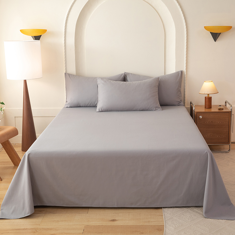 全棉加厚纯棉磨毛床单