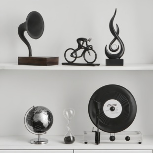 现代简约高级感艺术个性样板间陈列摆件创意工艺装饰品设计师小众