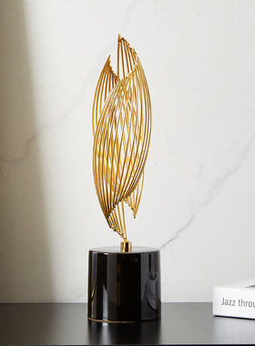 北欧轻奢风生水起创意客r厅家居电视柜酒柜装饰品摆件乔迁新居礼