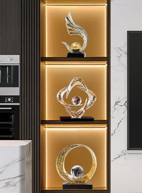 酒柜摆件轻奢高档2025年新款客厅电视柜高端大气上档次家居装饰品
