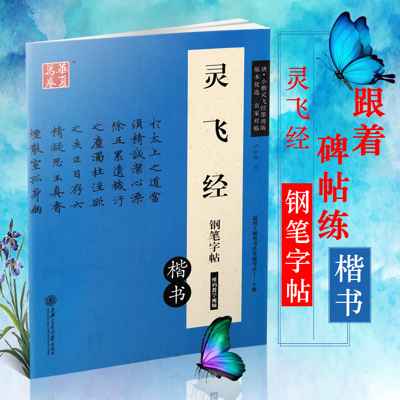 华夏万卷小楷灵飞经钢笔字墨迹