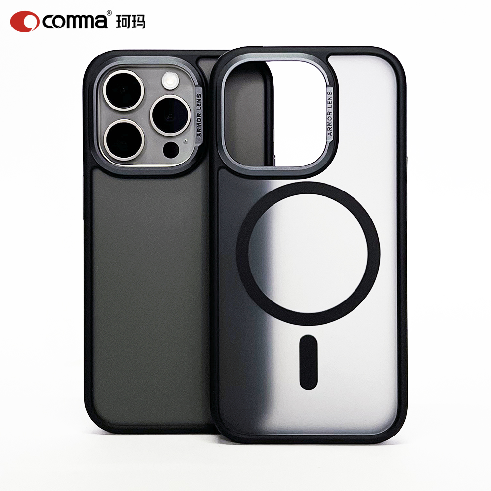 comma适用于15promax逸彩防摔壳