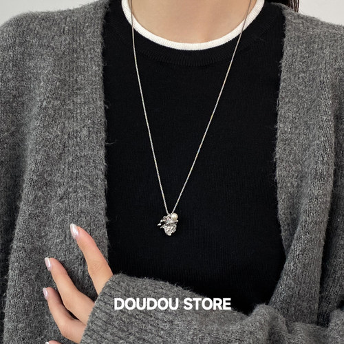 doudoustore液态珍珠项链