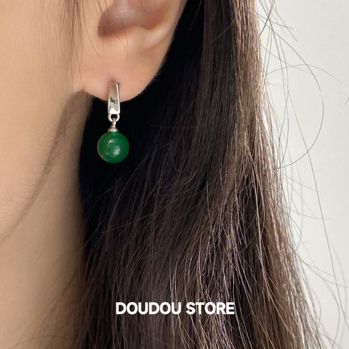 doudoustore几何新中式耳环