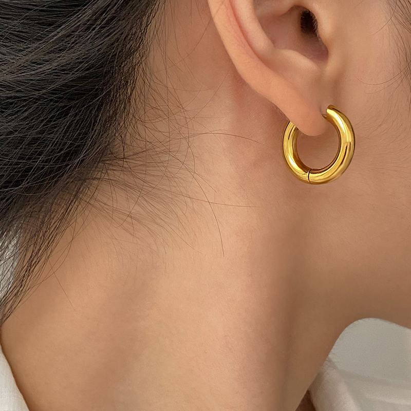 doudoustore精工抛光日常耳圈