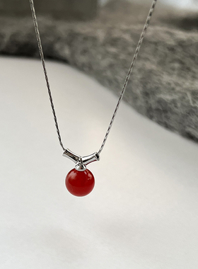 doudoustore竹节项链