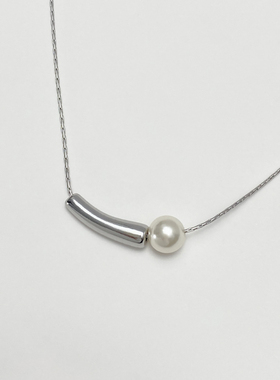 doudoustore弧度珍珠项链