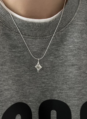 doudoustore四芒星项链