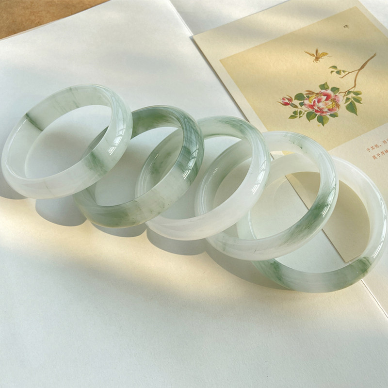 天然正品天山翠A货新疆金丝玉
