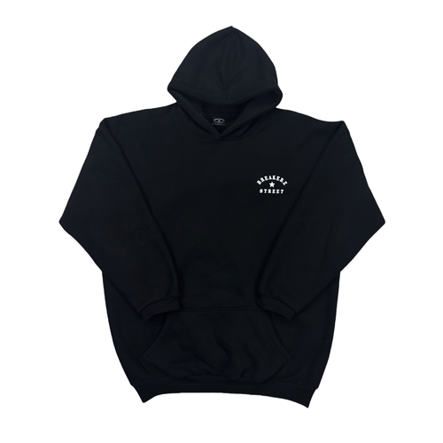 SBKZ 经典小标帽衫卫衣加绒重磅美式嘻哈街舞hiphop卫衣oversize