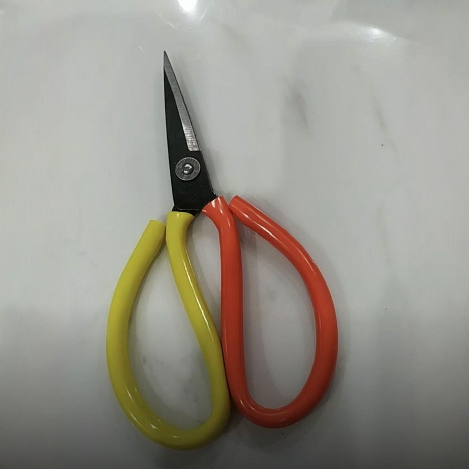 剪刀工业家用厨房手工剪子安全裁缝大号皮革剪小号尖头指甲线头剪