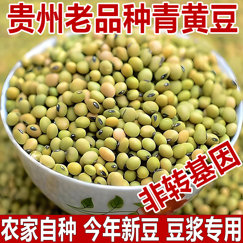 非转基因/贵州老品种青皮小黄豆