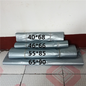 大号加厚塑料袋中号银色灰色垃圾袋搬家打包物流手提背心袋子收纳