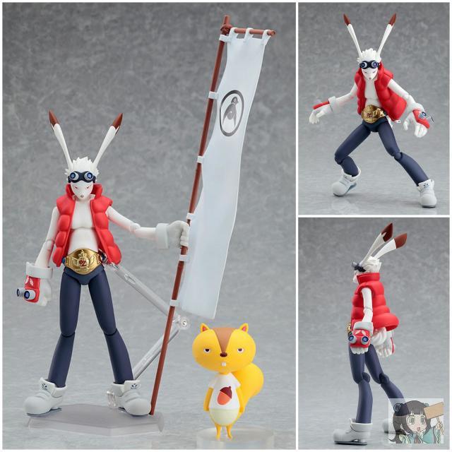 figma 081夏日大作战格斗王兔子池沢佳主马可动盒装手办模型
