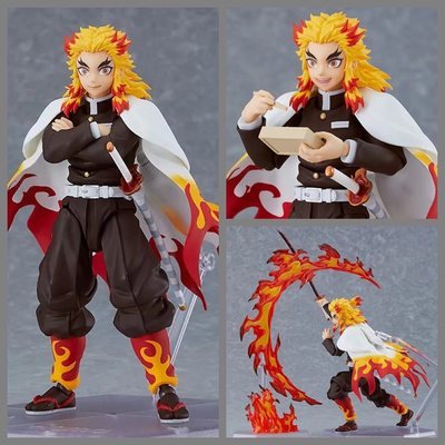 鬼灭之刃 figma 553# 炼狱杏寿郎 炎柱 关节可动 模型 盒装手办