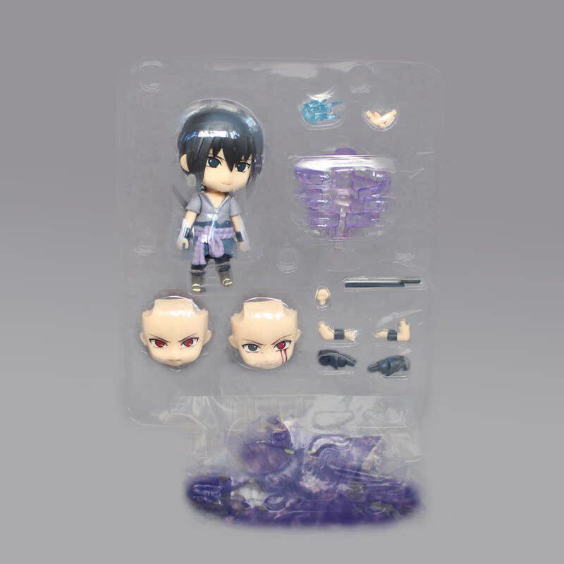 火影忍者 疾风传 粘土人#707 佐助 q版 换脸 盒装手办