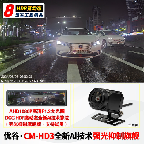 大广角宽动态强光抑制旗舰镜头