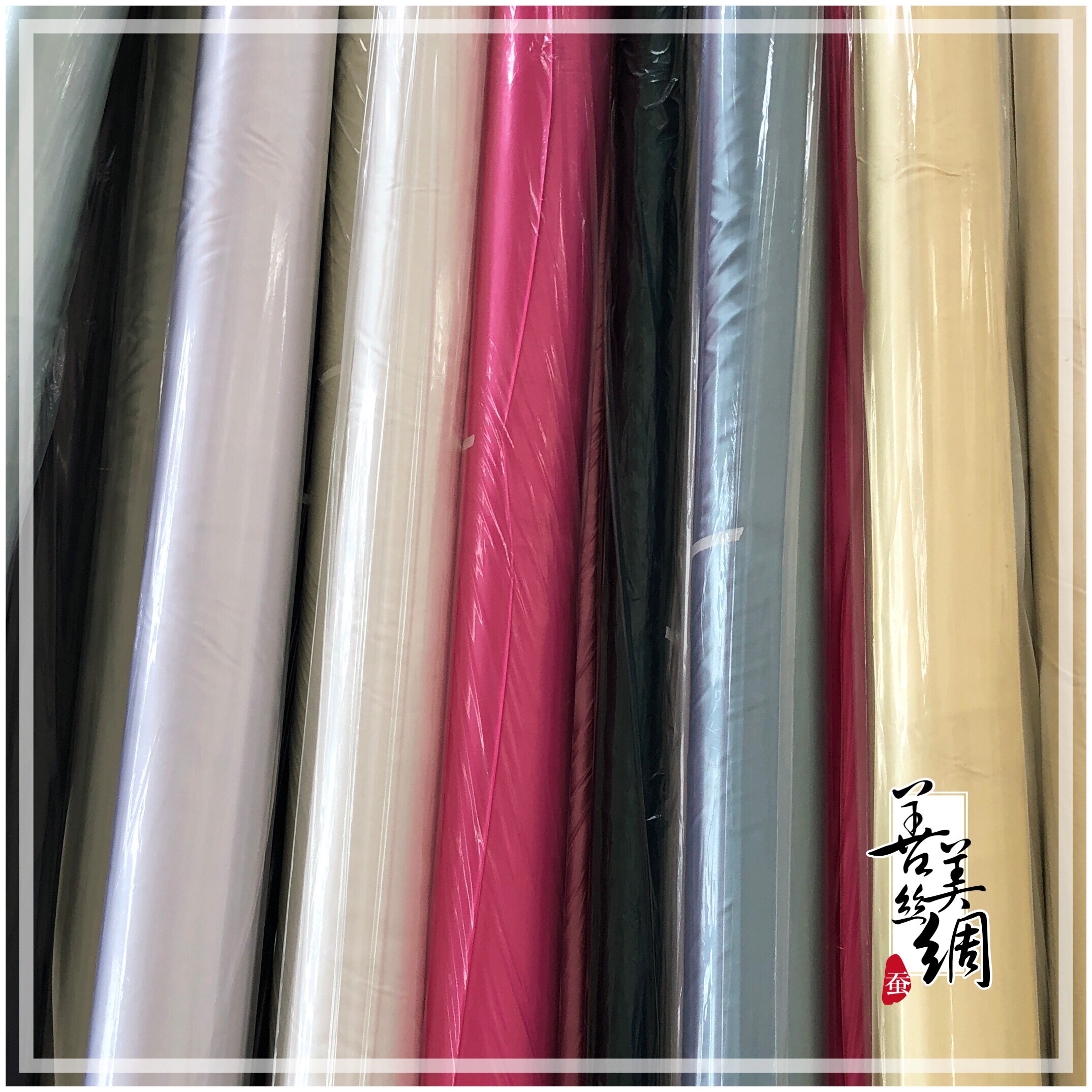 真丝面料宽幅19姆米素绉缎100%桑蚕丝夏季礼服睡衣旗袍设计师面料