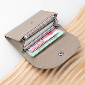 新款 钱袋小包 钱夹男士 软皮零钱包女式 迷你小零钱袋卡包二合一时尚