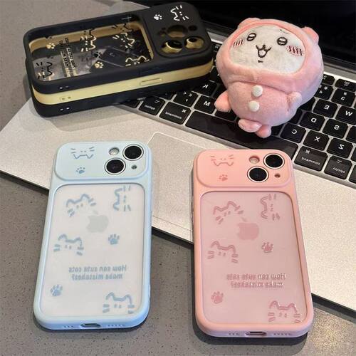 小猫可爱iphone16适用线条新款
