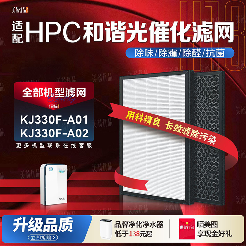 百益AP3001全系净化甲醛滤网