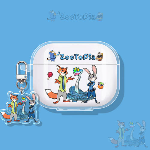 疯狂动物城适用OPPO蓝牙耳机壳