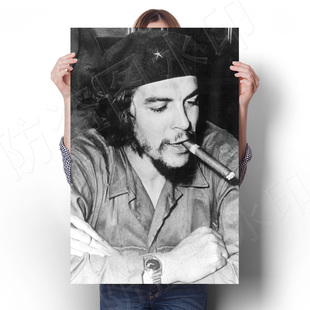 切格瓦拉雪茄海报房挂画美式酒吧电影院装饰画威士忌烟酒行墙贴画