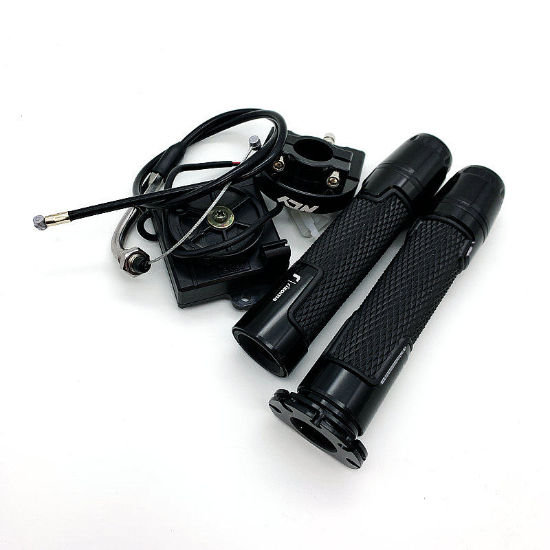 트위스트 오일 거북이 009 매버릭 M3 작은 원숭이 전기 오토바이 핸들 접착제를 증가시키기 위해 전기 자동차 수정 CNC 스로틀 핸들