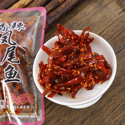 香辣凤尾鱼独立小包装好吃又方便