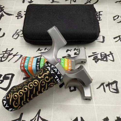 正品630不锈钢新款鸡王二代龙齿快压弹弓成年人专用户外大威力