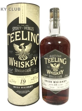 帝霖19年红宝石波特单桶爱尔兰进口威士忌桶强 Teeling 54.5%