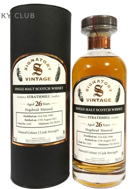 圣弗利 斯特拉米尔26年桶强单一麦芽苏格兰威士忌STRATHMILL 1996